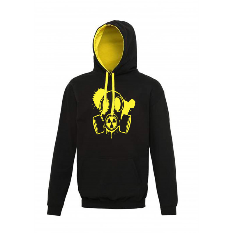 Hooded bicolore Biohazard