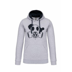 Hooded bicolore Biohazard