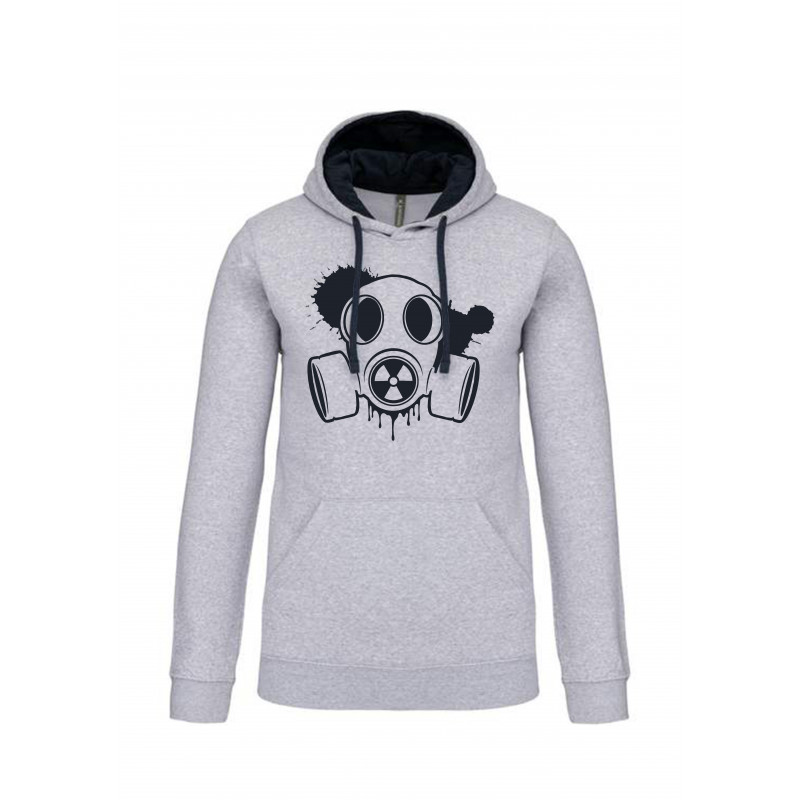 Hooded bicolore Biohazard