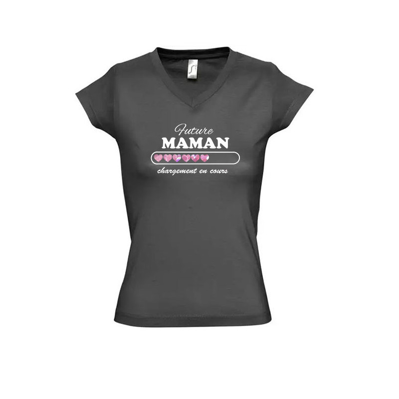 T-shirt moon Future maman