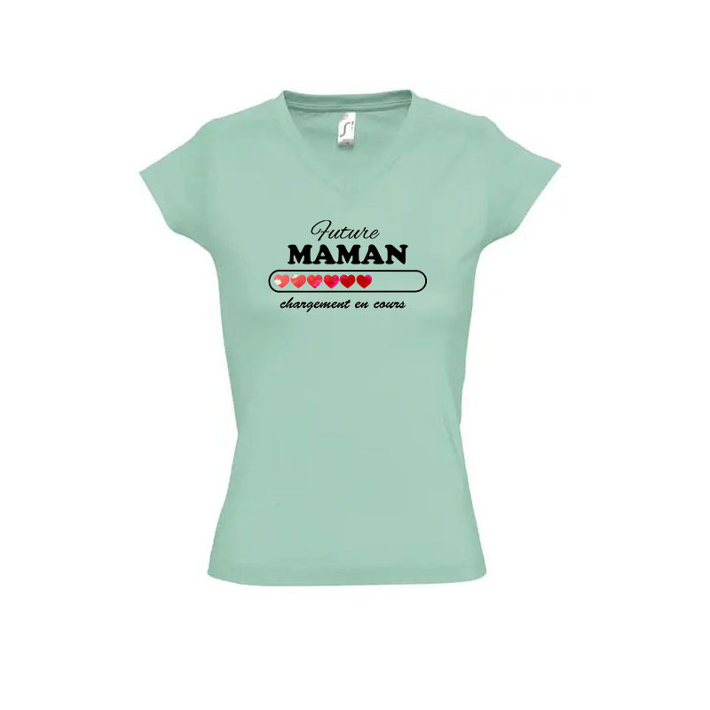 T-shirt moon Future maman