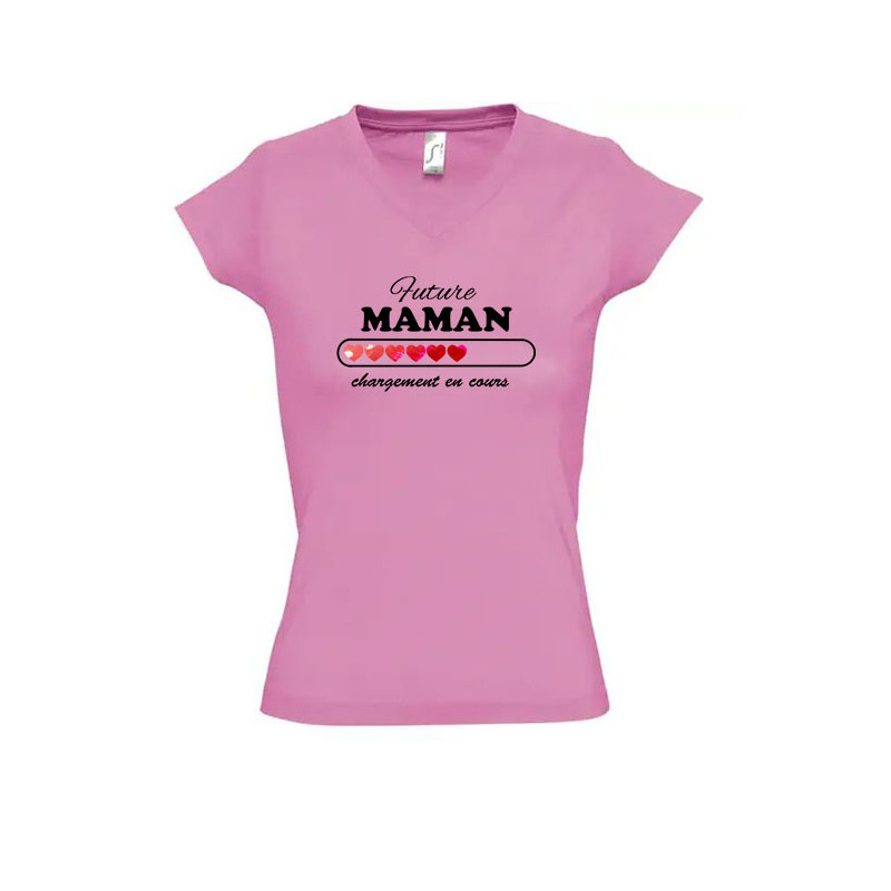 T-shirt moon Future maman