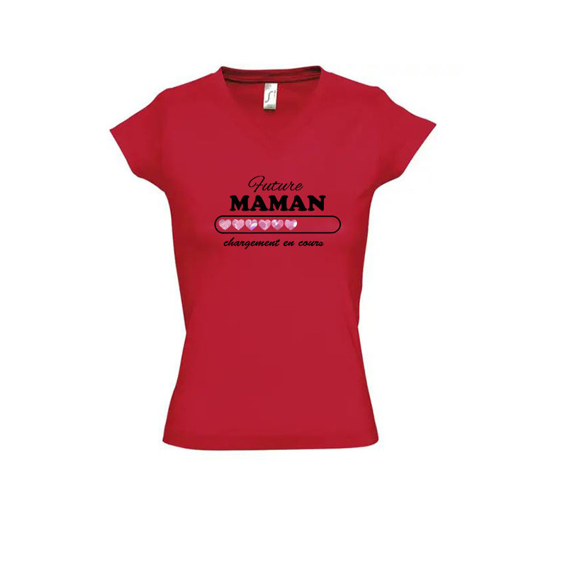 T-shirt moon Future maman