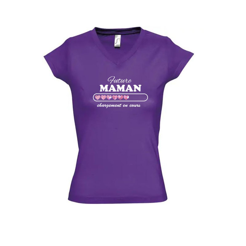 T-shirt moon Future maman