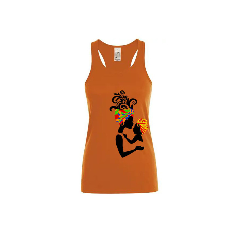Débardeur Mama Africano-antillaise