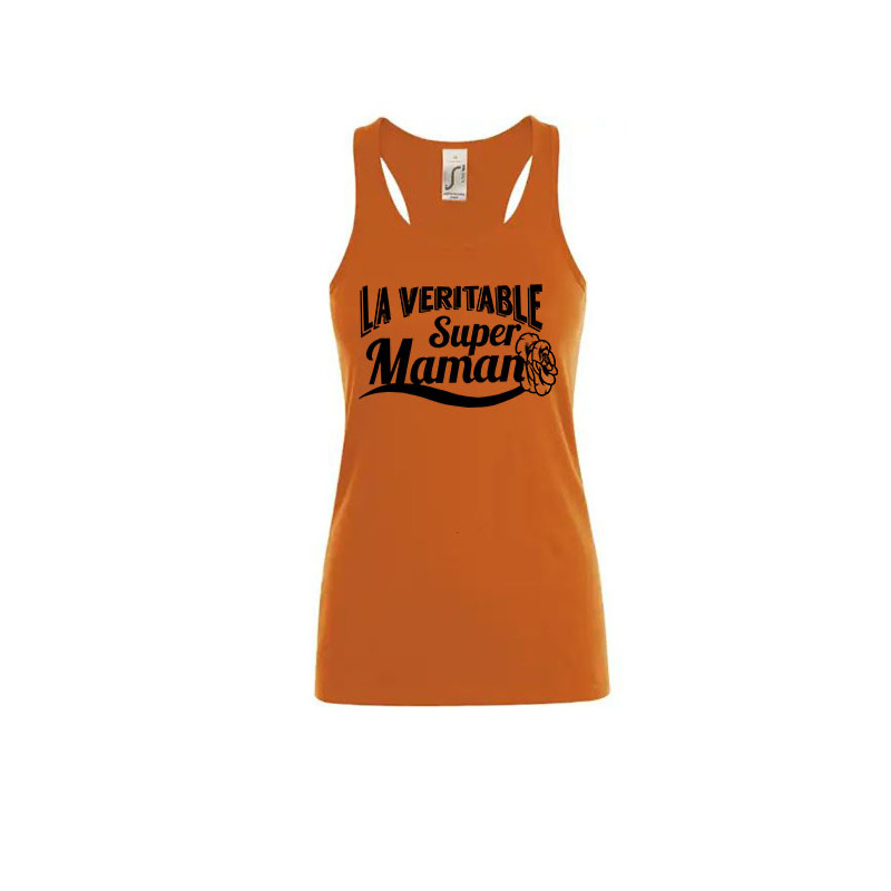 Débardeur la véritable super maman