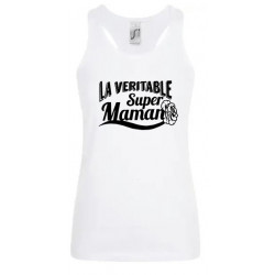 Débardeur la véritable super maman