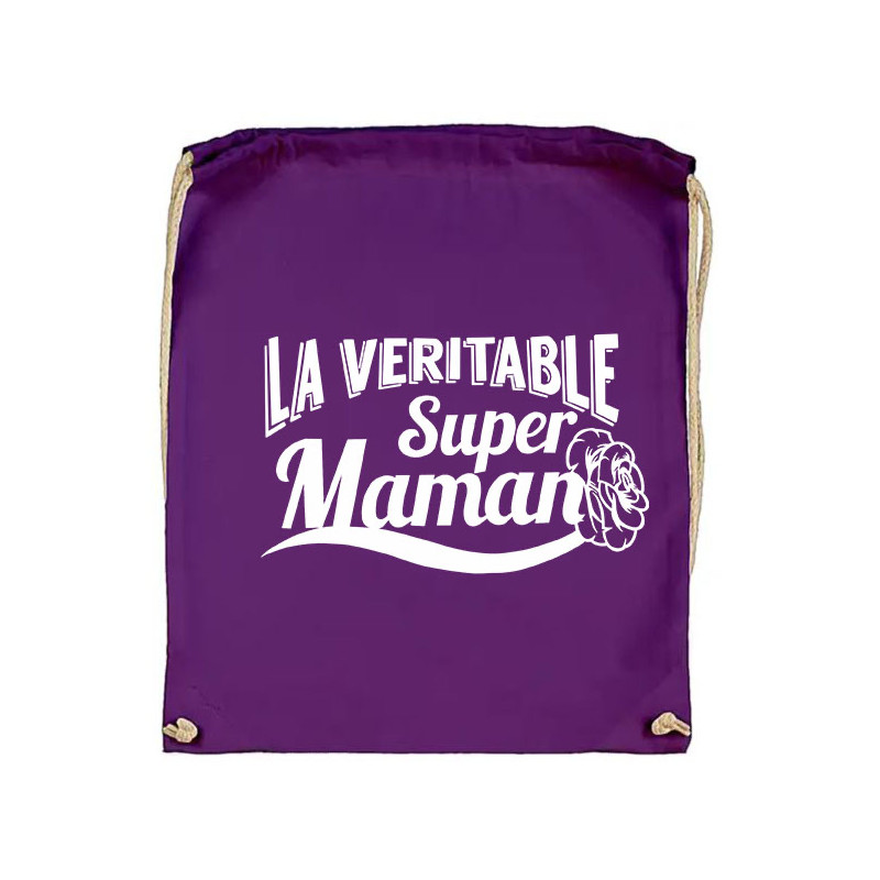 Drawbag La véritable Super Maman