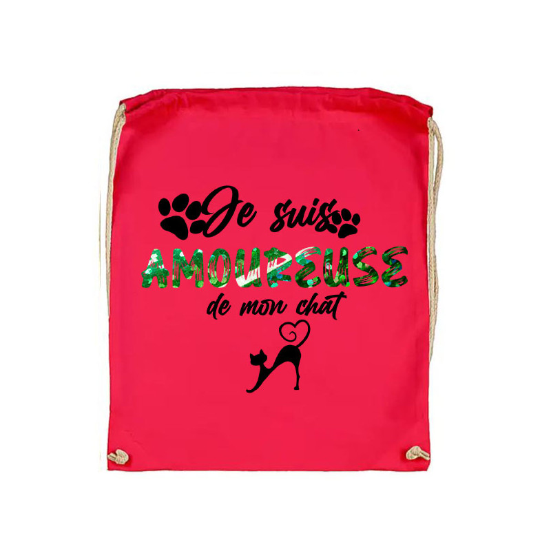 Drawbag Je suis amoureuse de mon chat