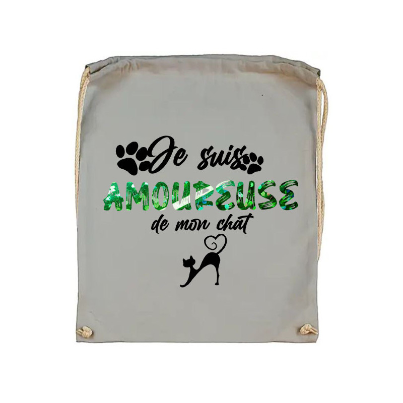 Drawbag Je suis amoureuse de mon chat
