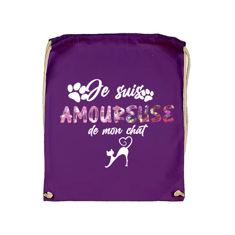 Drawbag Je suis amoureuse de mon chat