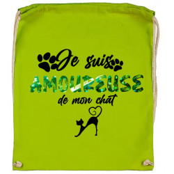 Drawbag Je suis amoureuse de mon chat