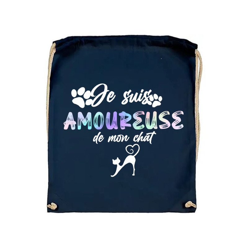 Drawbag Je suis amoureuse de mon chat