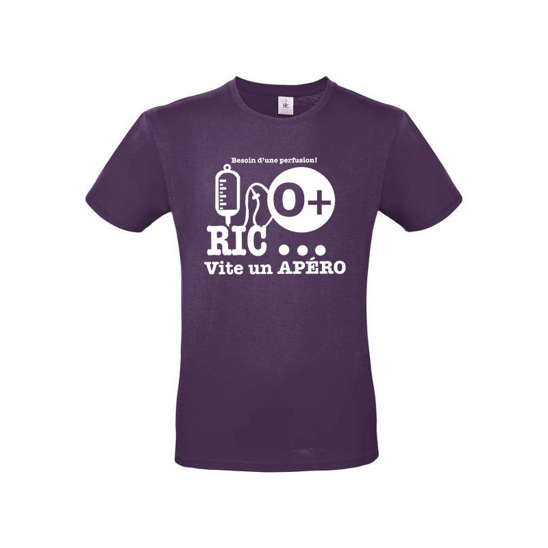 Tee-shirt Vite une perfusion
