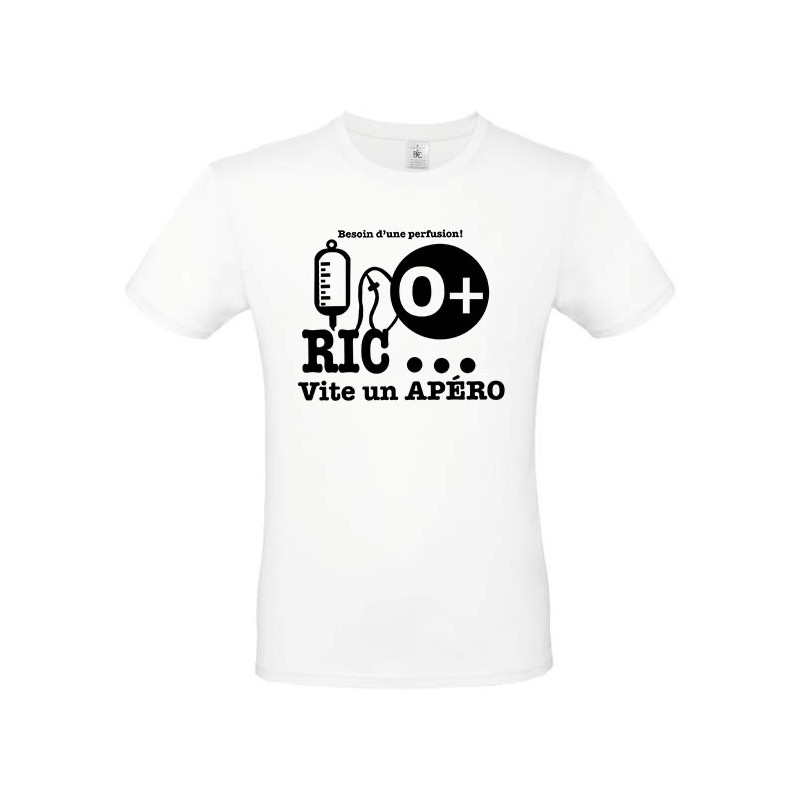 Tee-shirt Vite une perfusion