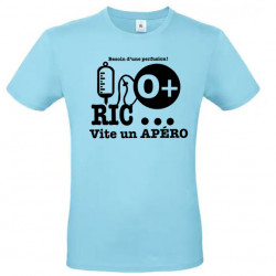 Tee-shirt Vite une perfusion
