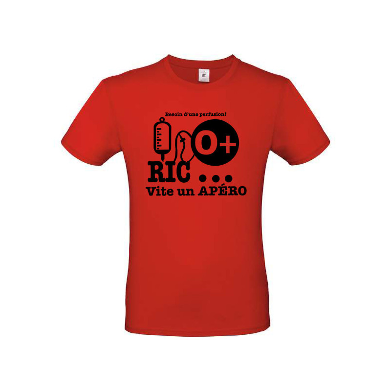 Tee-shirt Vite une perfusion