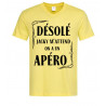 T-shirt désolé Jacky m’attend