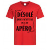 T-shirt désolé Jacky m’attend