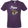 T-shirt Papa en Or