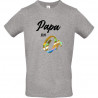 T-shirt Papa en Or