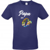 T-shirt Papa en Or