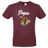 T-shirt Papa en Or