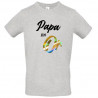 T-shirt Papa en Or